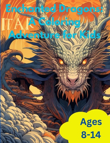 Enchanted Dragons A Coloring Adventure for Kids