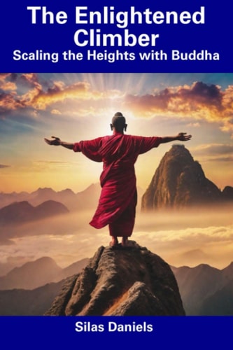 The Enlightened Climber Scaling the Heights with Buddha