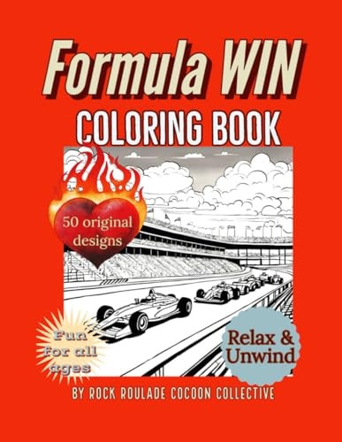 Formula WIN Coloring Book