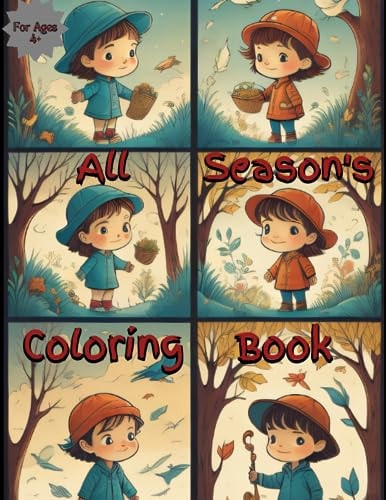 All Seasons Coloring Book Ages 4]