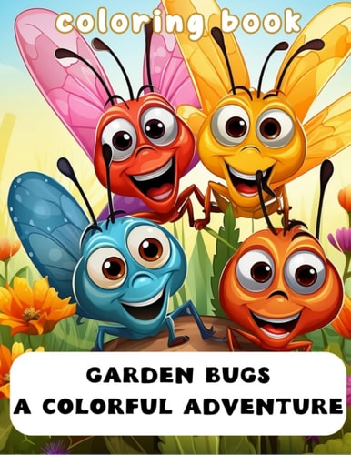 Garden Bugs a Colorful Adventure Coloring Book