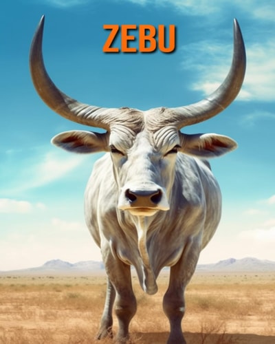 Zebu Amazing Photos and Fun Facts Book for Kids