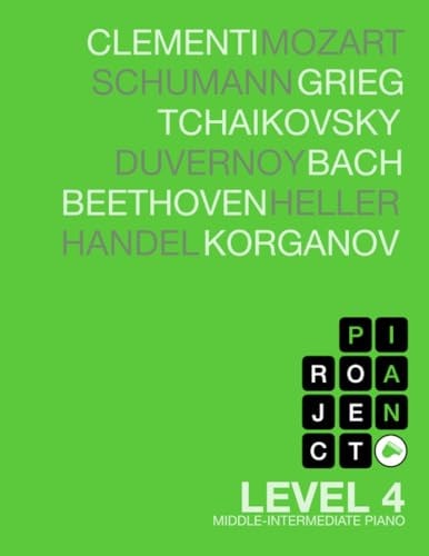 ProjectPiano Level 4 Middle-Intermediate