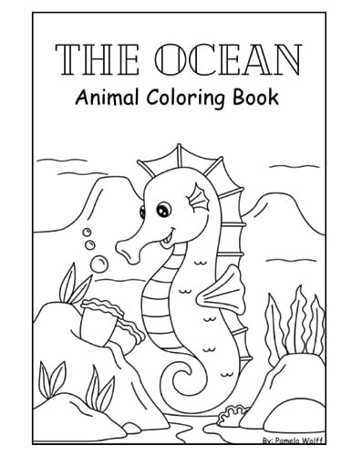 The Ocean Animal Coloring Book