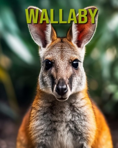 Wallaby Fun and Educational Book for Kids with Amazing Facts and Pictures