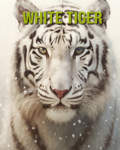 White Tiger Fun and Educational Book for Kids with Amazing Facts and Pictures