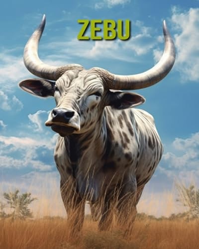 Zebu Fun and Educational Book for Kids with Amazing Facts and Pictures