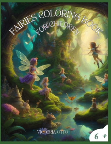 Fairies Coloring Book For Children