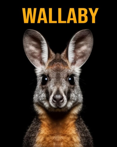 Wallaby Fun Facts Book for Kids