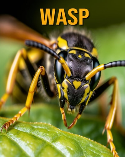 Wasp Fun Facts Book for Kids