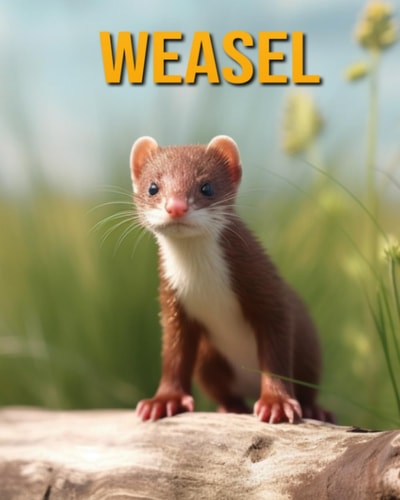 Weasel Fun Facts Book for Kids