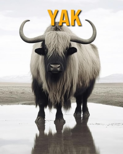 Yak Fun Facts Book for Kids