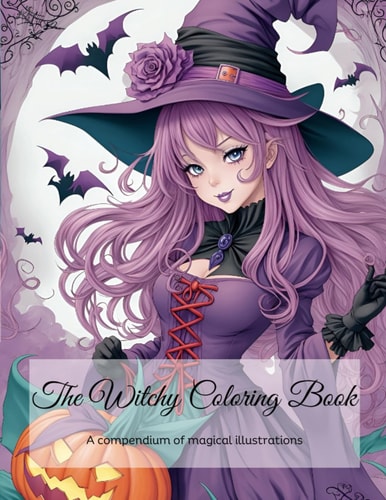 The Witchy Coloring Book A Compendium of Magical Illustrations