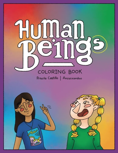 HUMAN BEINGS COLORING BOOK.
