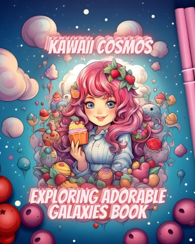 Kawaii Cosmos Exploring Adorable Galaxies Book