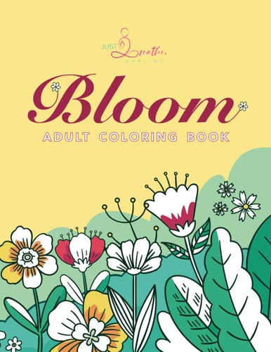 Bloom Adult Coloring Book