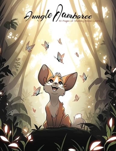 Jungle Jamboree Kids Animal Coloring