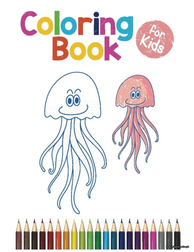Coloring Book for Kids Coloring Activity for Ages 4 - 8