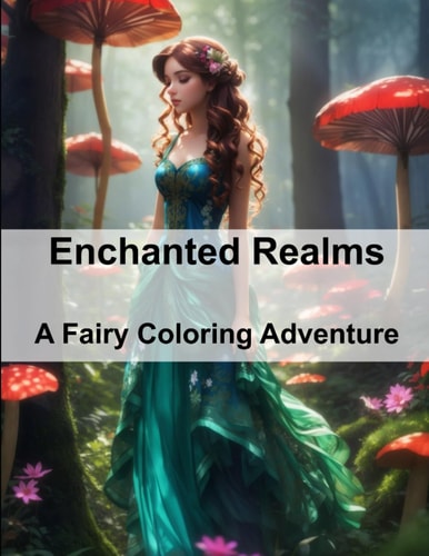 Enchanted Realms A Fairy Coloring Adventure