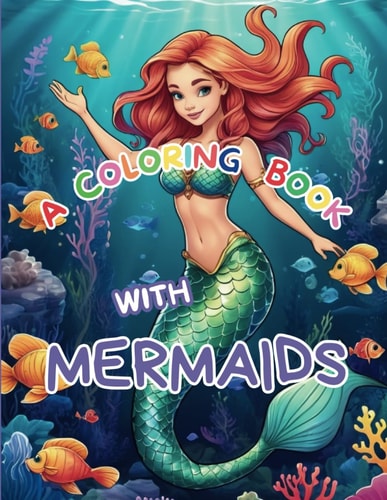 A Coloring Book with Mermaids