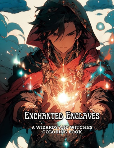 Enchanted Enclaves A Wizards and Witches Coloring Book