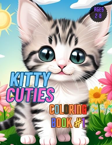 Kitty Cuties Coloring Book #1