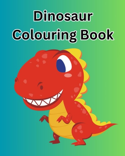 DINOSAUR COLOURING BOOK.