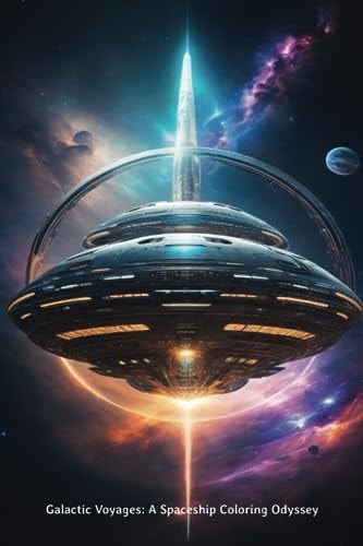 Galactic Voyages A Spaceship Coloring Odyssey
