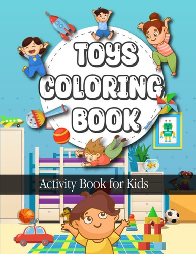Toy Coloring Book - 1