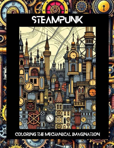 Steampunk Coloring the Mechanical Imagination