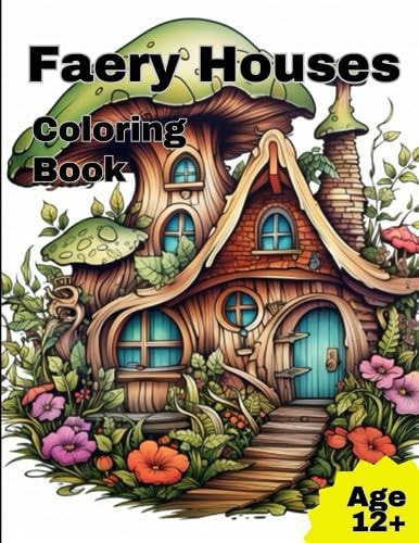 Faery House Coloring Book