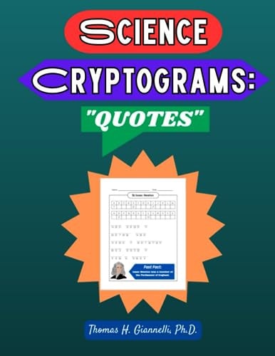 Science Cryptograms "Quotes"
