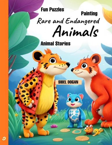 Rare and Endangered Animals Fun Puzzle - Animal Stories - Painting