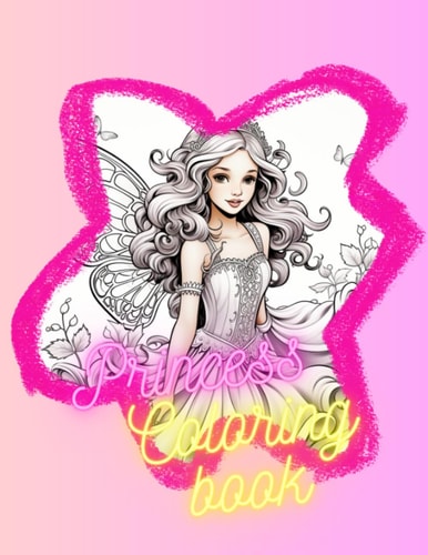 Princess Coloring Book 80 Magical Images to Color