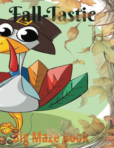 Fall-Tastic Big Maze Book Ages 5-8