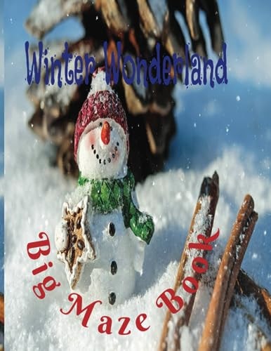 Winter Wonderland Big Maze Book Ages 5-8