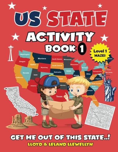 US State Activity Book #1 Get Me Out of This State!
