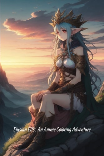 Elysian Elfs An Anime Coloring Adventure