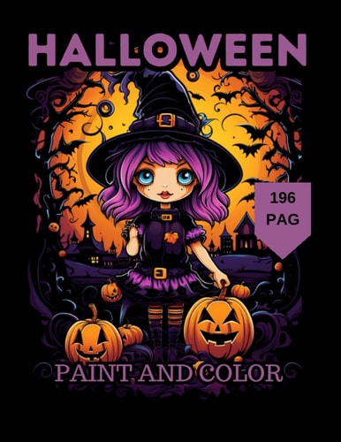 Color and Paint Halloween Have Fun