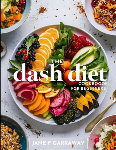 The Dash Diet Cookbook For Beginners Flavorful Recipes with Low Sodium, High Potassium to Lower Blood Pressure and Lose Weight Includes 1200, 1400, and 1600 Calories Meal Plan Included