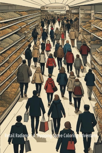Retail Radiance A Shopping Spree Coloring Adventure