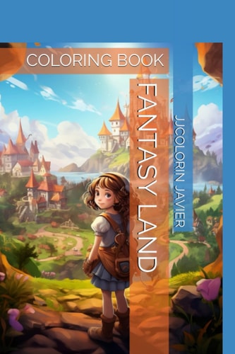 Fantasy Land Coloring Book