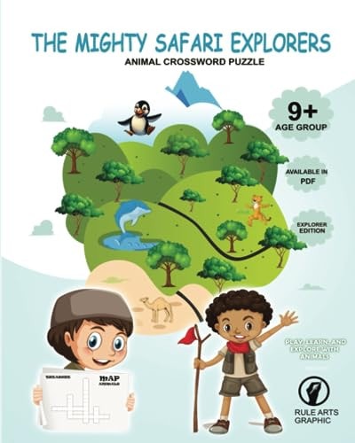 The Mighty Safari Explorers Animal Crossword Puzzle