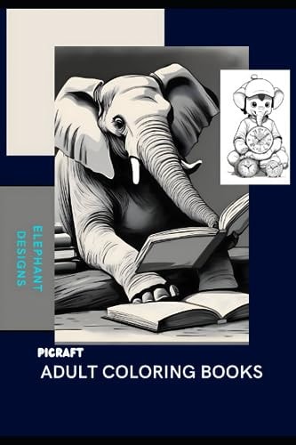 Adult Booking Book Elephant Designs