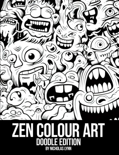 Zen Colour Art Doodle Edition