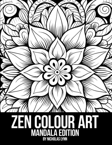 Zen Colour Art Mandala Edition