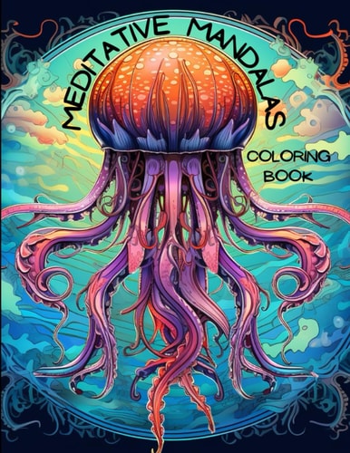 Meditative Mandala's Coloring Book
