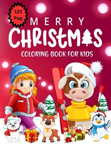 Happy Merry Christmas Paint and Color