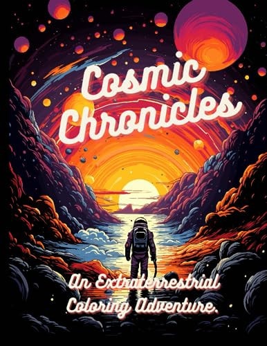 Cosmic Chronicles An Extraterrestrial Coloring Adventure.: A Sci-fi Oddysey