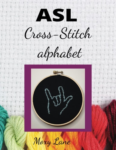 ASL CROSS STITCH ALPHABET.